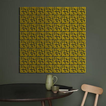 Muhammad (PBUH) - Kufic Metal Islamic Wall Art - MIN079