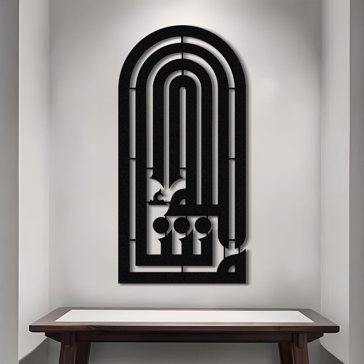 Mashallah - Kufic Metal Islamic Wall Art - MIN116